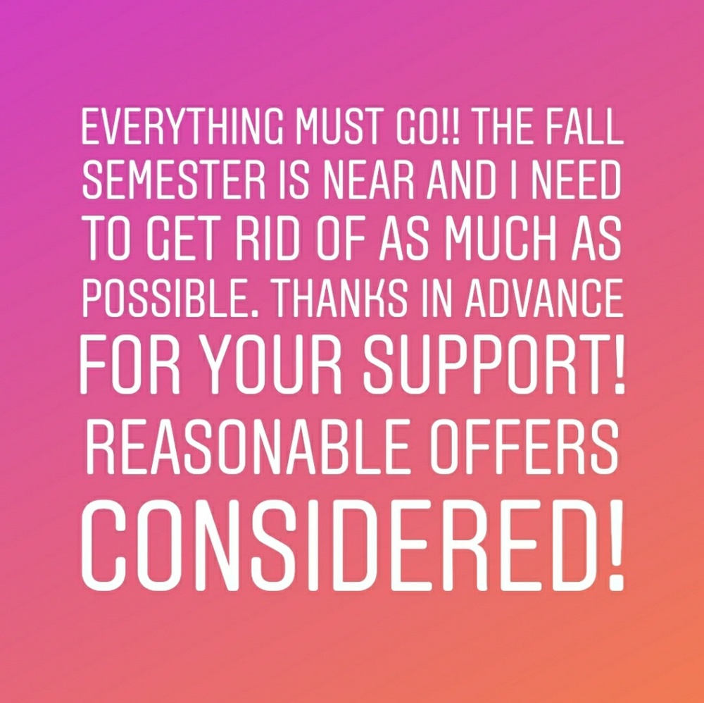 Make an offer!! All must go!!